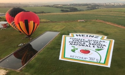 Heinz apresenta o maior rótulo do mundo