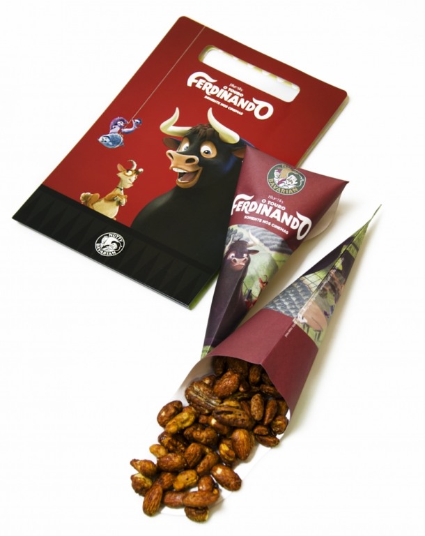Nutty Bavarian cria ação promocional inspirada no filme ‘O Touro Ferdinando’