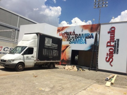 Checon Equipamentos ambienta o Camarote São Paulo Samba e Carnaval