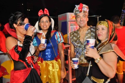 Tenda Red Bull no Carnaval de Pernambuco