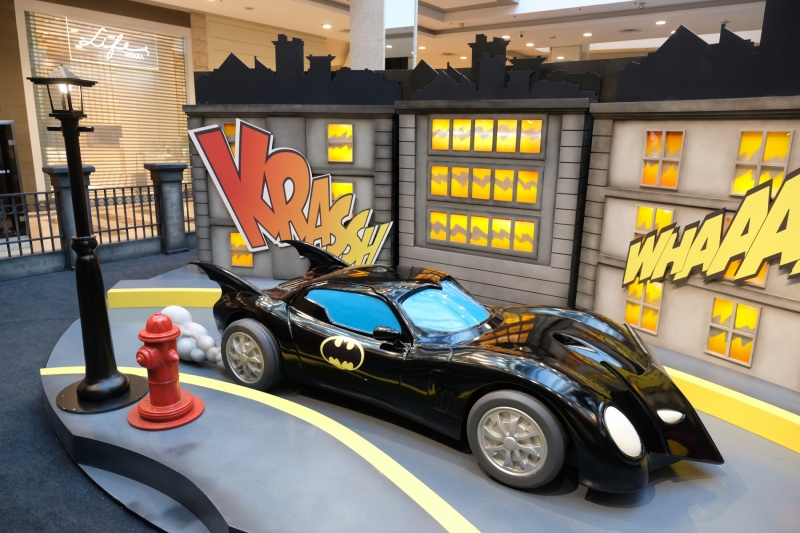 Parque do Batman celebra 80 anos do Homem Morcego no Iguatemi