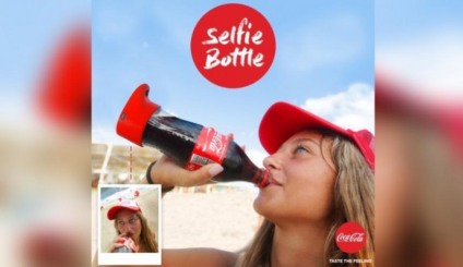 Coca-Cola lança garrafa que tira selfies