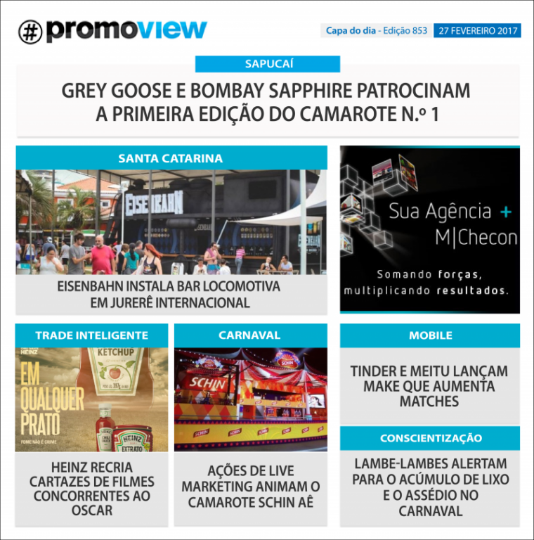Promoview não para! Veja a capa desta 2a. de Carnaval