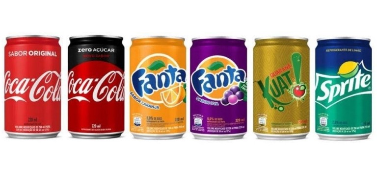 Coca-Cola apresenta novidades em mini-latas de seus refrigerantes