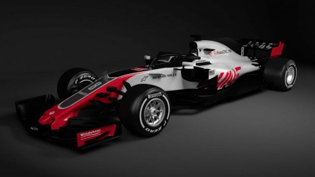 Haas é a primeira equipe a divulgar imagens do carro de 2018