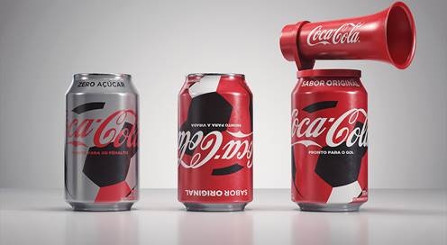 Latas torcedoras são a novidade da Coca-Cola