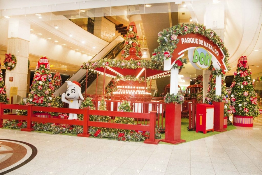 O Parque de Natal da Turma do Doki chega ao Bourbon Shopping São Paulo