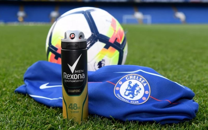 Rexona anuncia parceria global com o Chelsea