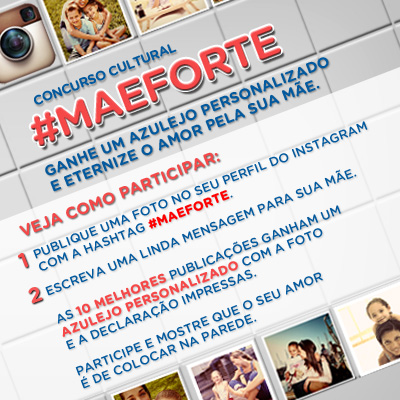 Foto no Instagram concorre a prêmio da Telhanorte