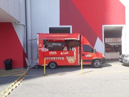 Cup Truck da Nissin visita pela primeira vez o Nordeste