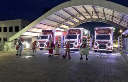 Carreata de natal da Coca-Cola começa e Varanda organiza os roteiros de Manaus e Belém