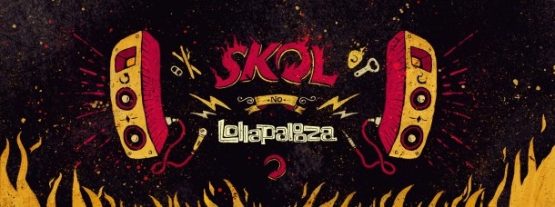 SKOL derruba fronteiras e estimula conexões no Lollapalooza