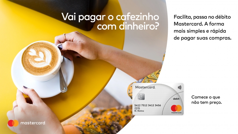 Mastercard lança campanha “Facilita, paga no débito Mastercard”