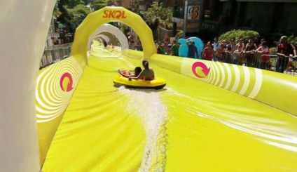 Carnaval de BH terá escorregador gigante