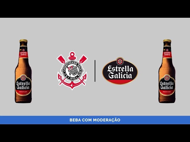 Estrella Galicia celebra aniversário do Corinthians