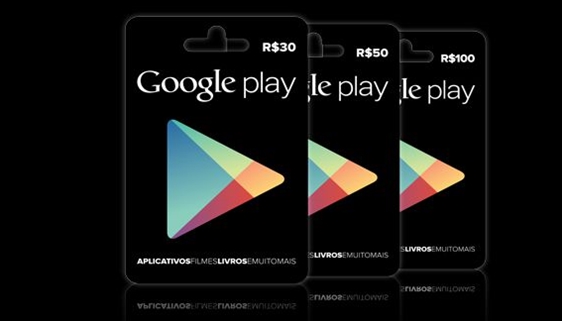 Google Play começa a vender vales-presente no Brasil