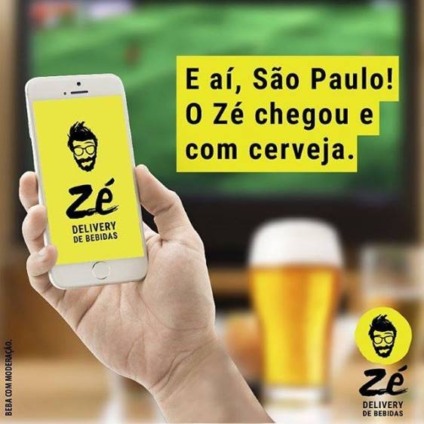 AmBev coloca em teste o Zé.Delivery