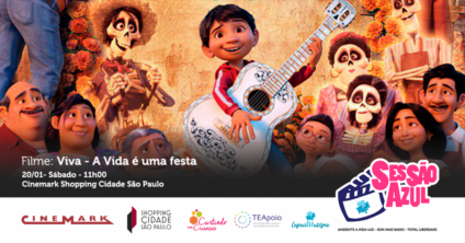 Shopping Cidade São Paulo recebe sessão de cinema "especial" para crianças com Distúrbios Sensoriais Shopping Cidade São Paulo recebe sessão de cinema "especial" para crianças com Distúrbios Sensoriais