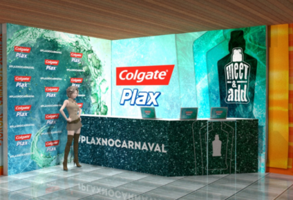 Colgate Plax é parceira do Camarote Schin Aê