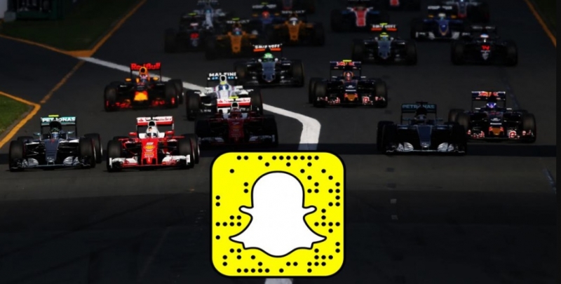 F1 e Snapchat renovam parceria de conteúdo