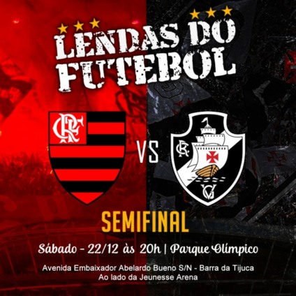 Parque Olímpico recebe 'Lendas do Futebol' carioca