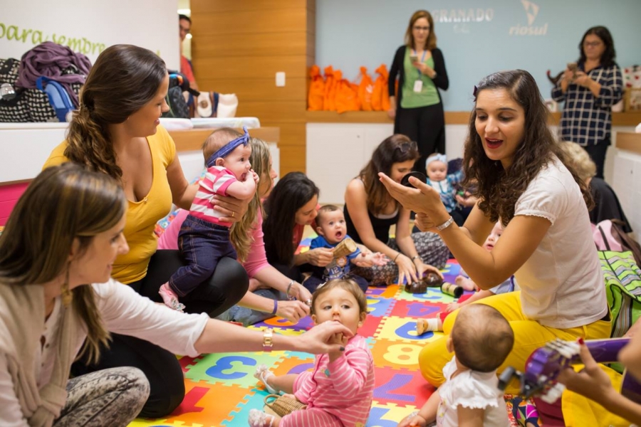 Encontro de Bebês reúne famílias cariocas no RioSul