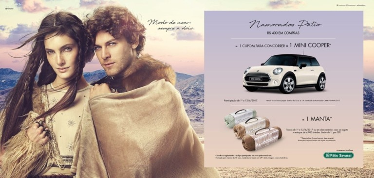 Pátio Savassi comemora o Dia dos Namorados com sorteio de um Mini Cooper!