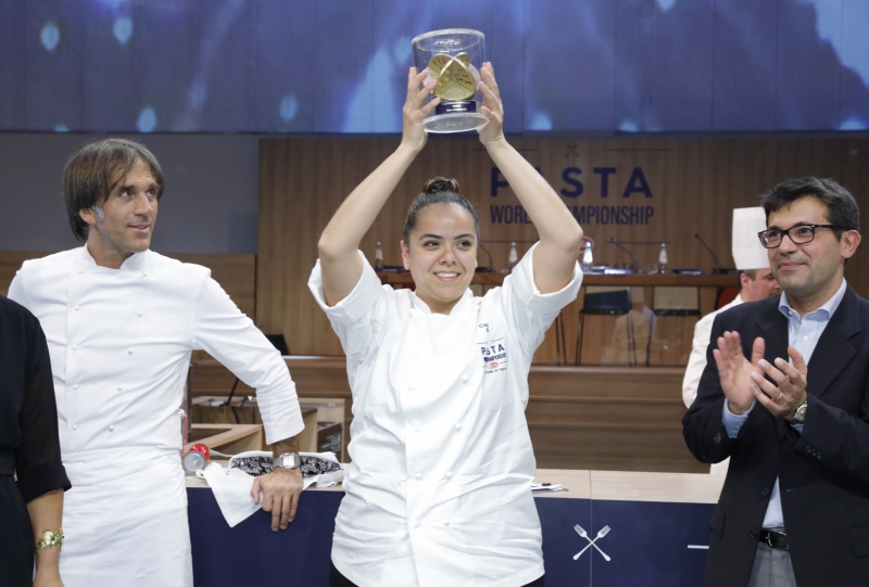 Carolina Diaz é a primeira mulher Master of Pasta no World Championship Barilla