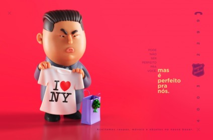Campanha do Exército de Salvação apela para o humor