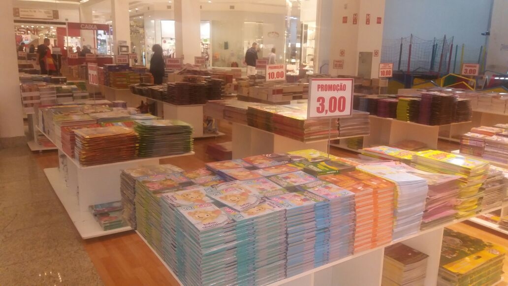 Atrium Shopping promove feira de livros voltada ao público infantil