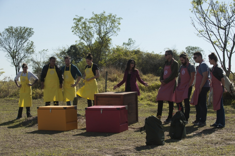 MasterChef Profissionais: Cozinha rústica no meio da natureza