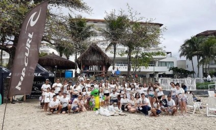Guarujá é palco do 'Rip Curl Planet Day'