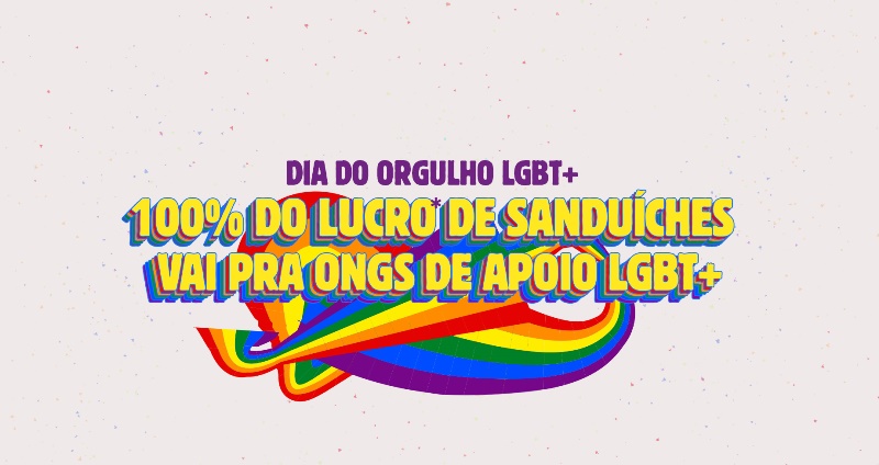 Burger King doa lucro da venda no Dia do Orgulho LGBTQIA+