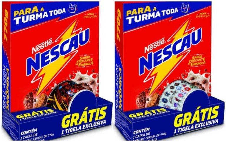 Nescau Cereal lança pack promocional em parceria com a NBA