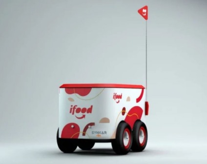 Robôs autônomos do iFood devem fazer entregas a partir de 2020