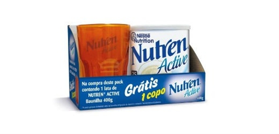 Nestlé com brinde no ponto de venda