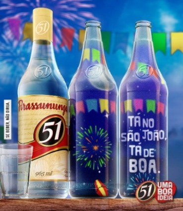 Cachaça 51 faz ações em uma das maiores festas do Nordeste