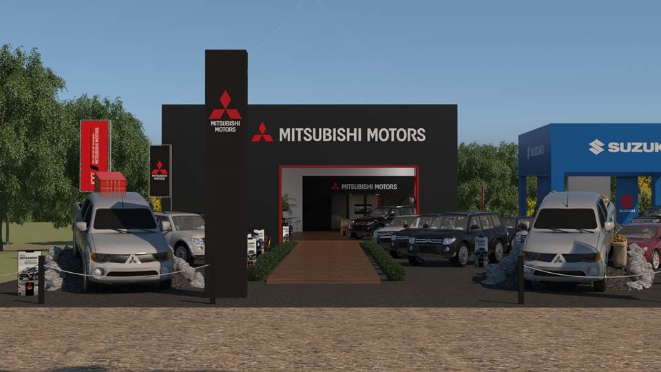 Attach Live assina Estande da Mitsubishi Motors e Suzuki Veículos na Agrishow