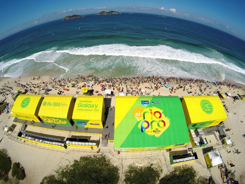 Marcas investem R$ 9 milhões no Oi Rio Pro