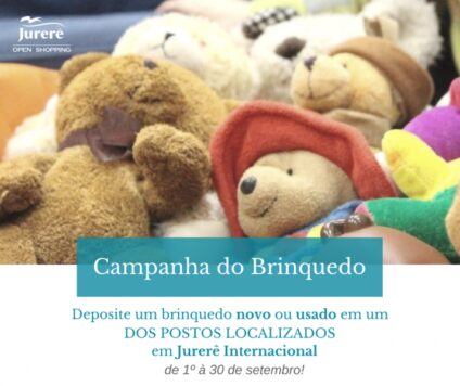 Jurerê Internacional faz arrecadação de brinquedos