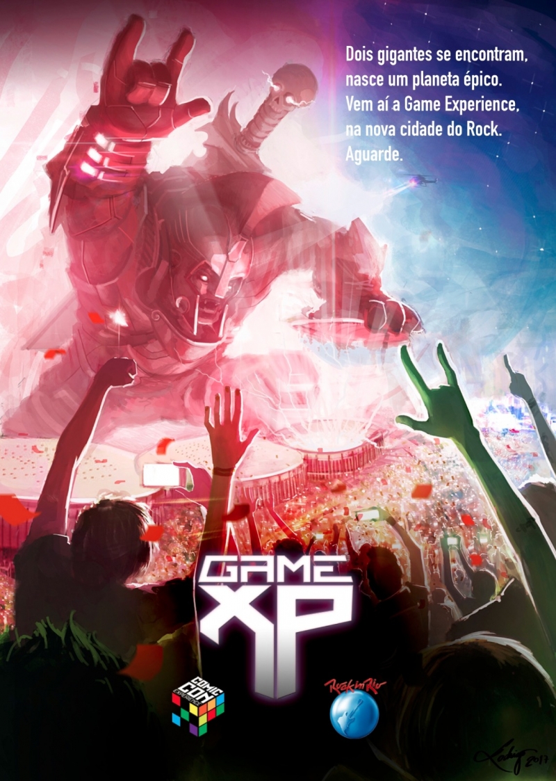 Comic Con Experience e Rock in Rio anunciam a Game XP