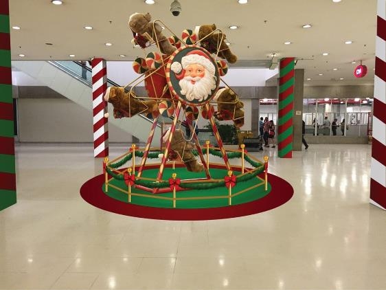 Tudo pronto para a inauguração de Natal do União de Osasco