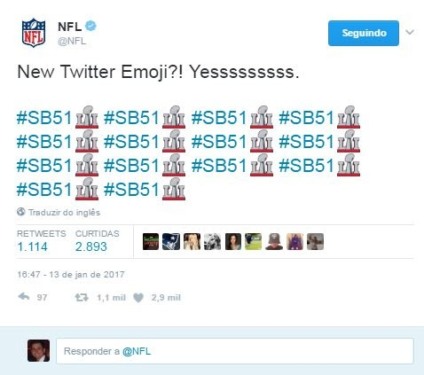 Saiba como acompanhar o Super Bowl no Twitter