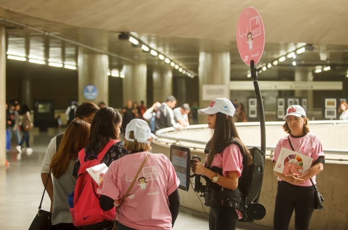 Ação da Pfizer para Outubro Rosa