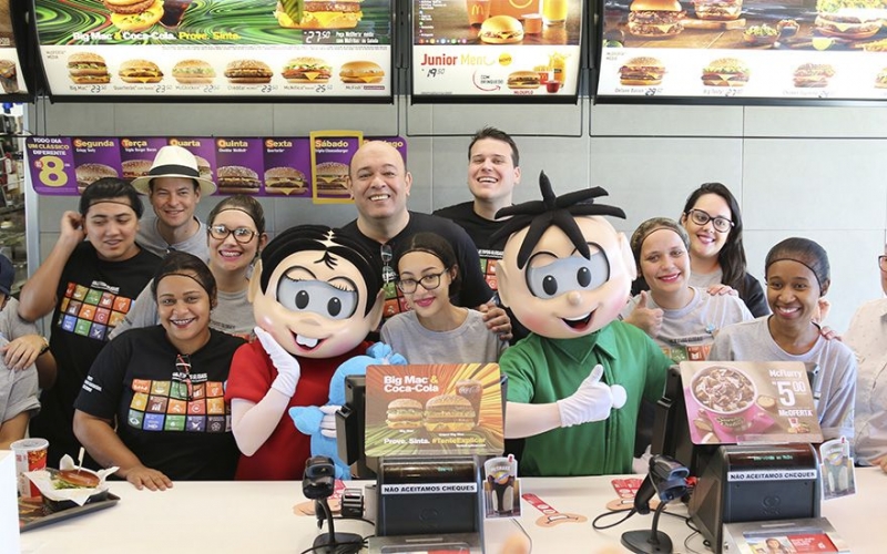 Feira da Sustentabilidade McDonald's terá Turma da Mônica