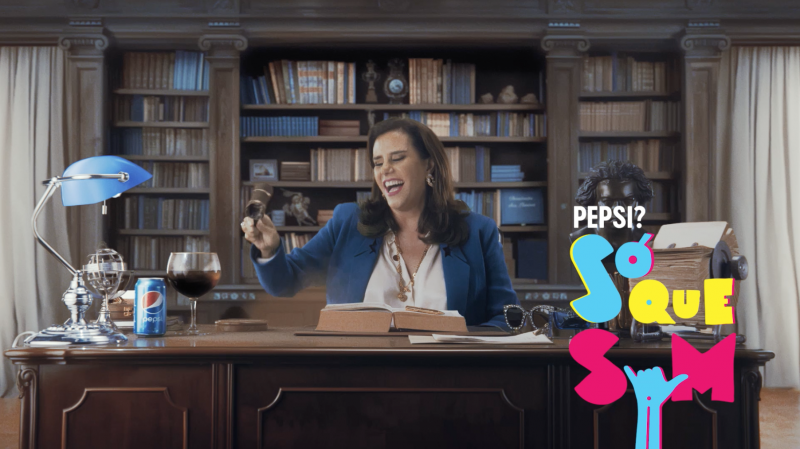 Narcisa Tamborideguy estreia o "Micro Casos de Pepsi"