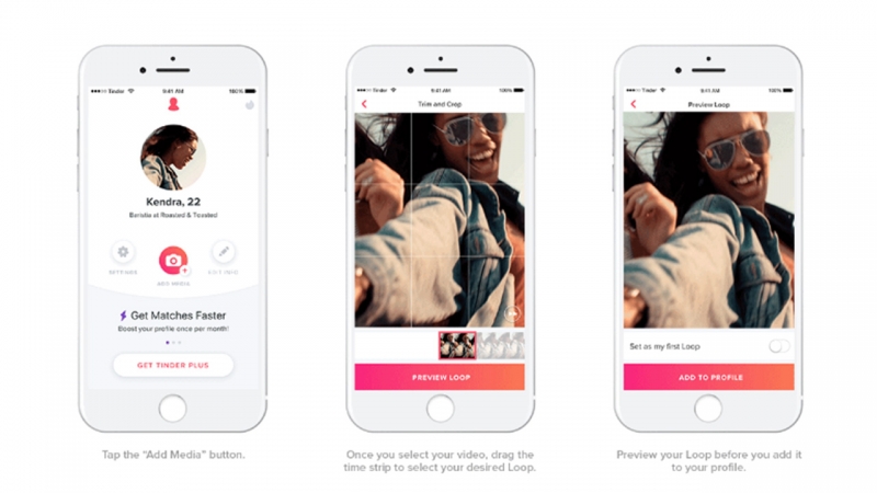 Tinder vai permitir uso de gifs no perfil