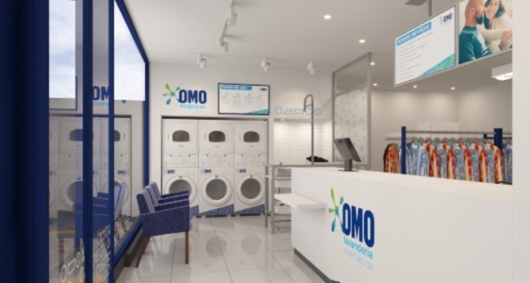 Unilever cria rede de lavanderias OMO