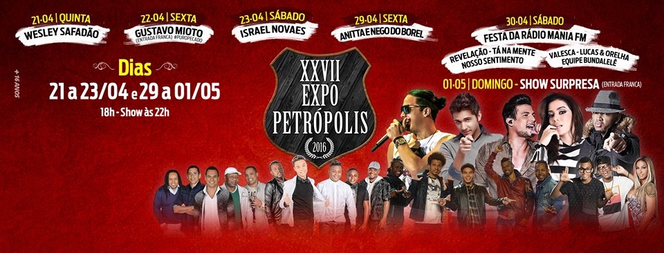  Pela segunda vez, Brahma patrocina 27ª Expo Petrópolis