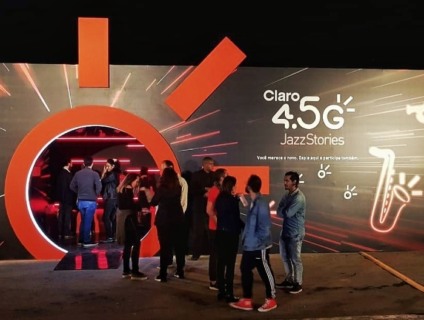Claro ativa marca no Rio Montreaux Jazz Festival